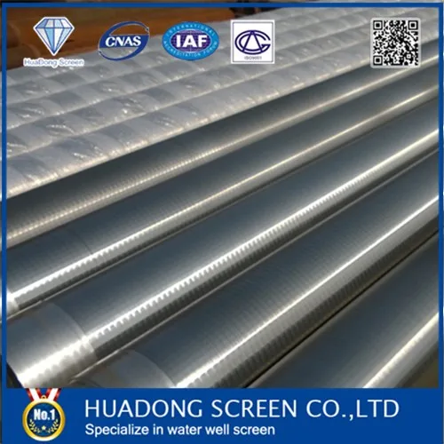 6 inch johnson water well screen pipe/Slot Well Screen