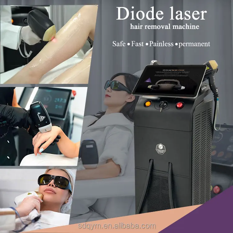 Medical Ce 808Nm Laser Diode Handle 755 808 1064  Laser Diode Hair Removal Machine