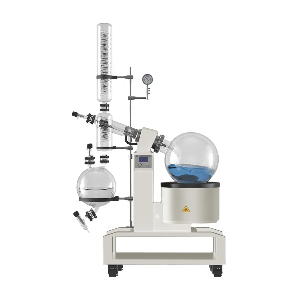 Industrial Laboratory 10L Rotary Evaporator Vacuum for Extraction Distillation