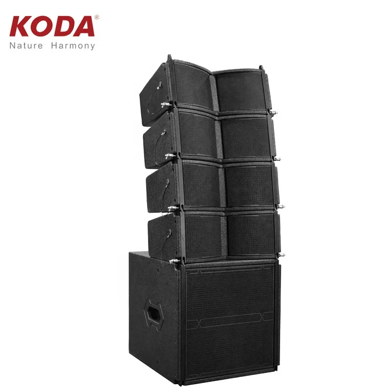 KODA Mini активный линейный массив, Профессиональный пассивный сабвуфер, полнодиапазонные аудиоколонки
