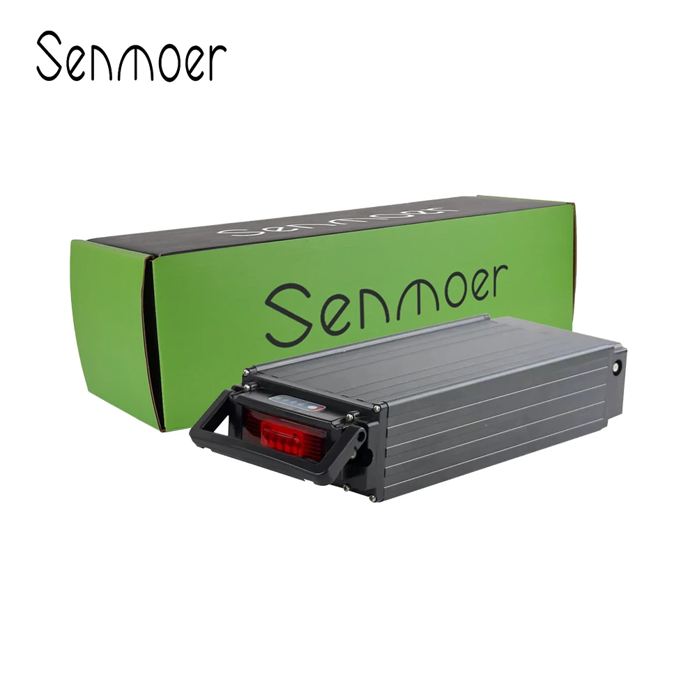 High Quality 36V 48V 52V Electric Bicycle Lithium 18650 21700 Cell Rechargeable Ebike Battery Back-up Battery Rear Rack Battery