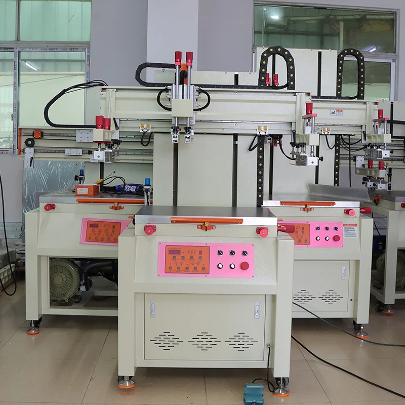 High Precision Semi-Automatic Vacuum Workbench For Paper Film Pvc Sticker Printing flat screen printing machine