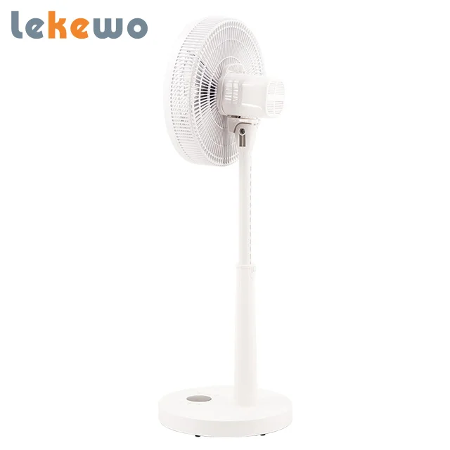 Home Use Commercial Industrial High Speed White Color 25W Abs Five Blades High Speed Oscillating 14 Inch Stand Fan