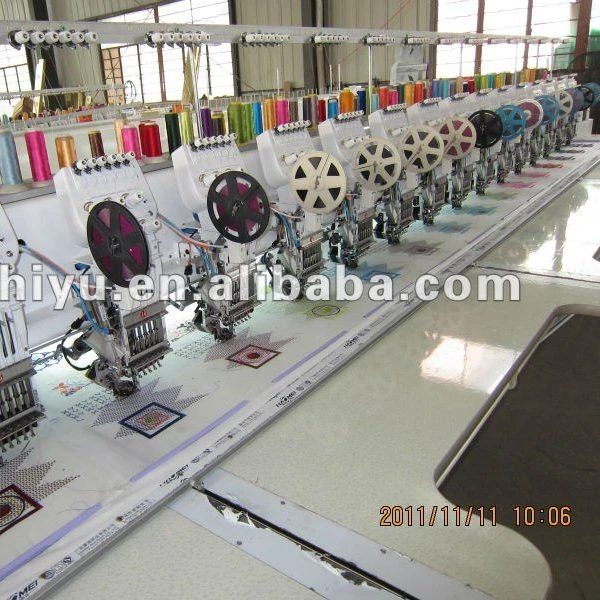 621 6 needle brother embroidery machine Double sequin domestic embroidery machine