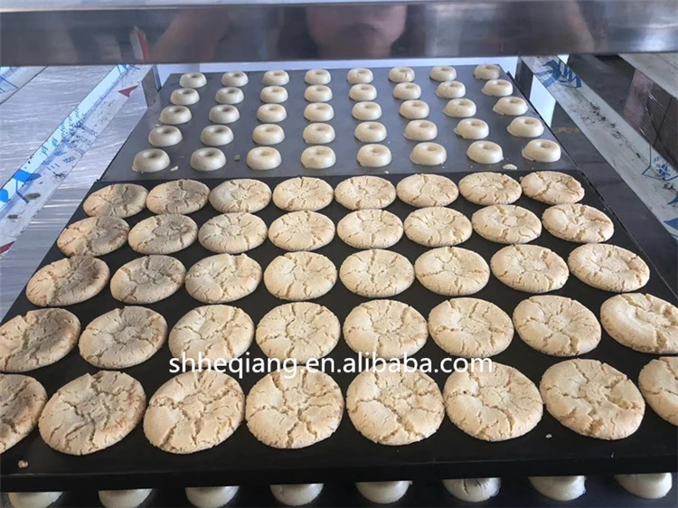 High Efficiency Wafer Biscuit Making Machine  Walnut Sweet Cake Molding Machine