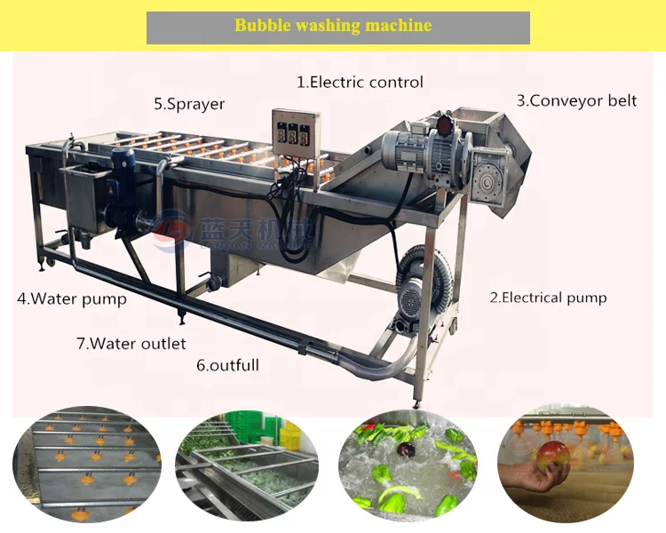 304 stainless steel spice mussel automatic cleaning machine