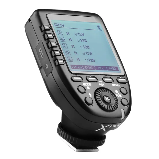 Godox XPro-C Flash Transmitter with E-TTL II 2.4G Wireless X System HSS LCD Screen for DSLR Camera