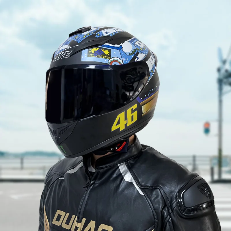 Hot Sale Motorcycles Helmet Full Face Helmet Motorcycle With HD Breathable Bike Helmet Motorcycle Riding