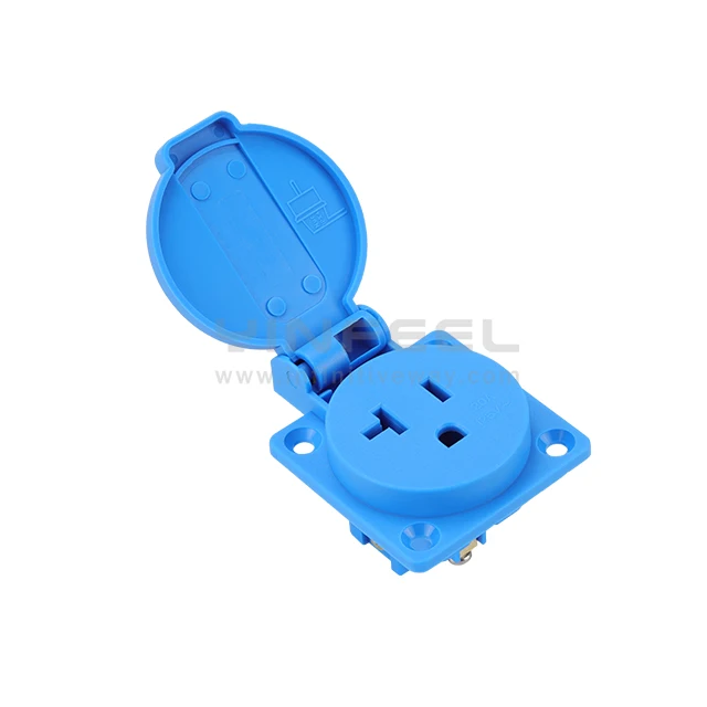 WATER-PROOF 3-PIN US NEMA RECEPTACLE Model IF-US-50SC-3WF