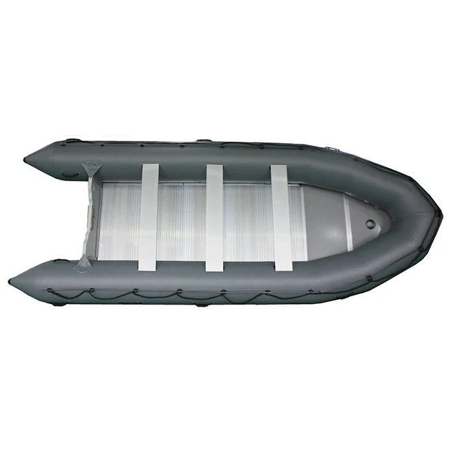 18ft A550 CE PVC/Hypalon Inflatable Boat With Aluminum Floor For Fishing