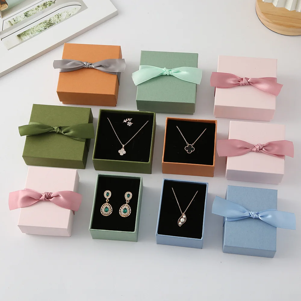 Hongtong  Modern Luxury Jewelry Cosmetic Trinket Box Jewelry Drawers Box Custom  Packaging Anti Oxidation Jewelry Box