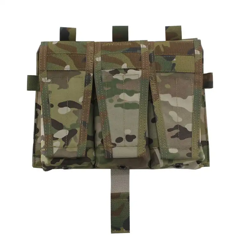 OEM ODM multiple camouflage Molle Magazine Pouch Tactical Vest AVS JPC Vest Triple Magazine Pouch