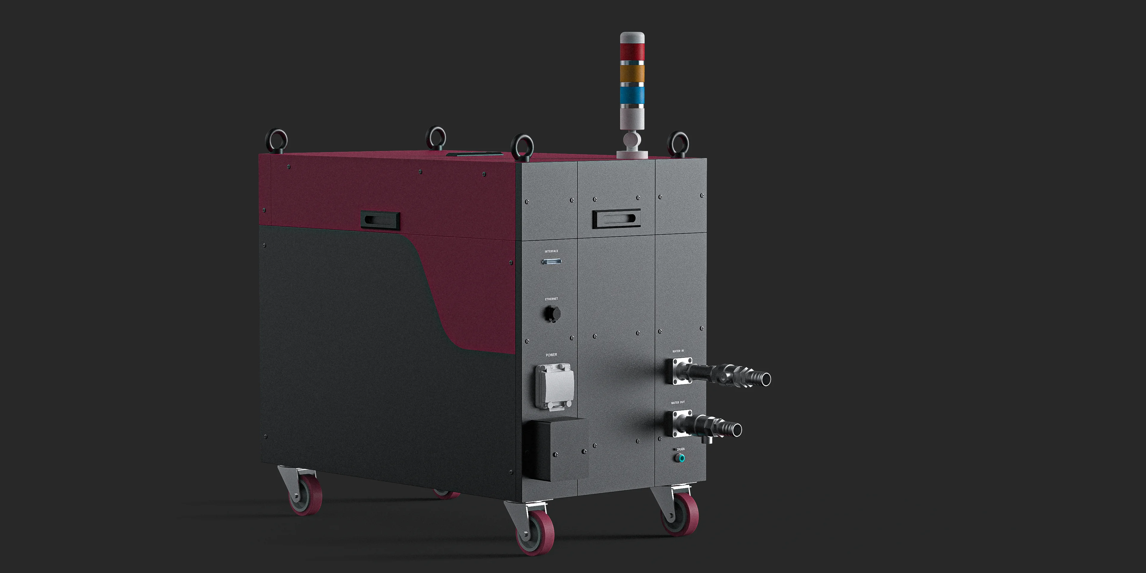 500W Special Wavelength Fiber Laser, 450nm Blue Laser CS  TEC