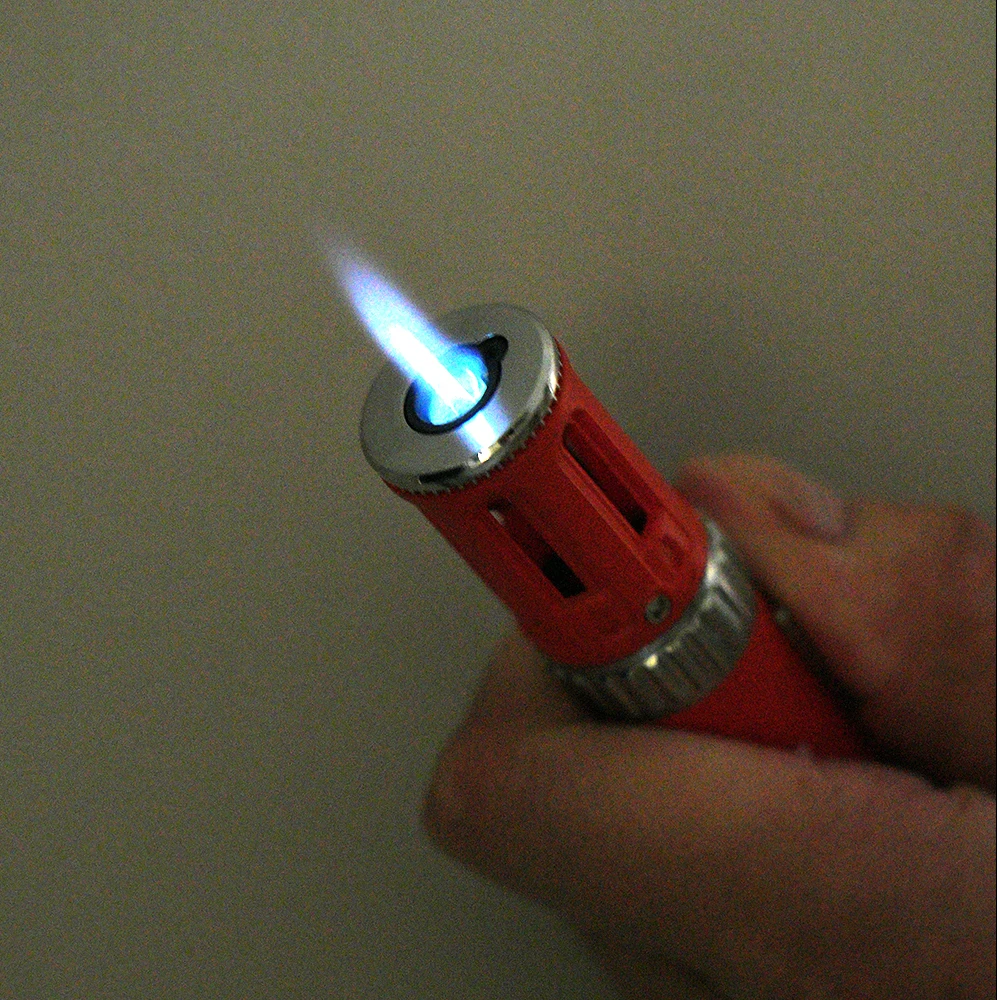 2025 Smoking Accessories 110*23.4*22mm Windproof Direct Injection Lighter Gun Orange Cigarette Cigar Lighter