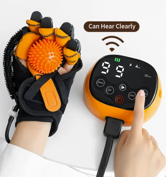 Electric Hand Trainer Therapy Equipment Rehabilitation Robot Gloves for Hemiplegia  Hand Dysfunction Recovery