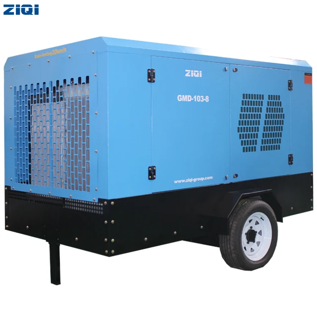 8bar portable diesel  air compressor high quality