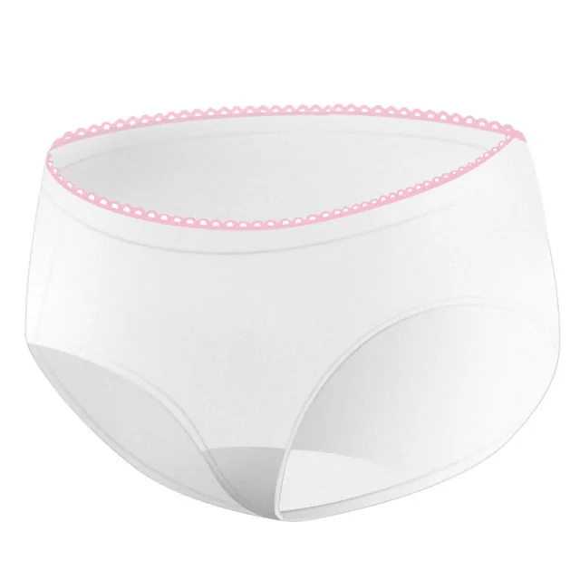 Postpartum Underwear High Waist Disposable Panties for Recovery Brief Soft Breathable Stretchy Maternity Underwear for Women
