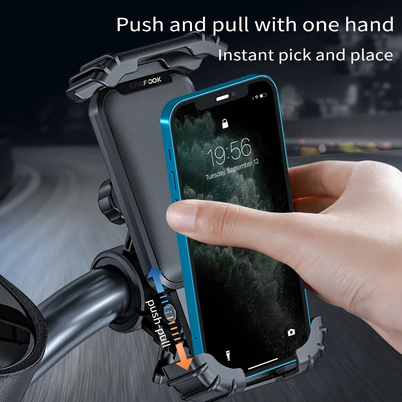 Hot selling cell phone bicycle motorbike motorcycle mobile phone holder stand