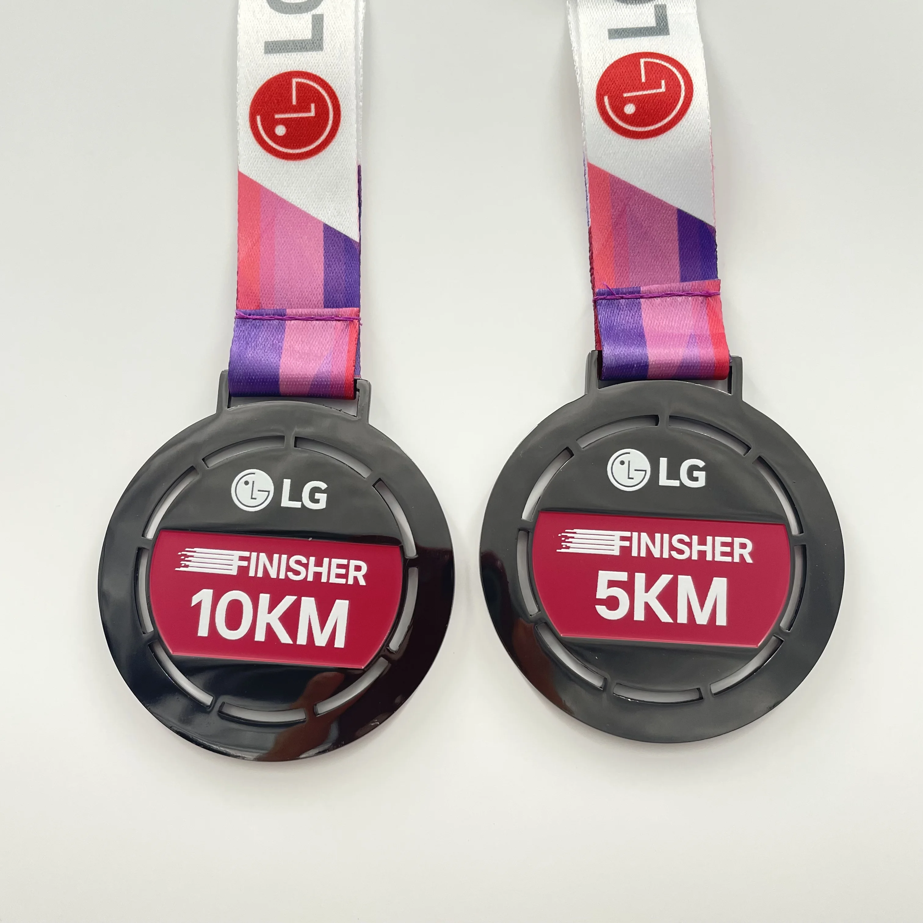 Zinc Alloy 3D Sports Race Award Medals JO-EY-67 5KM 10KM Running Sports Medals