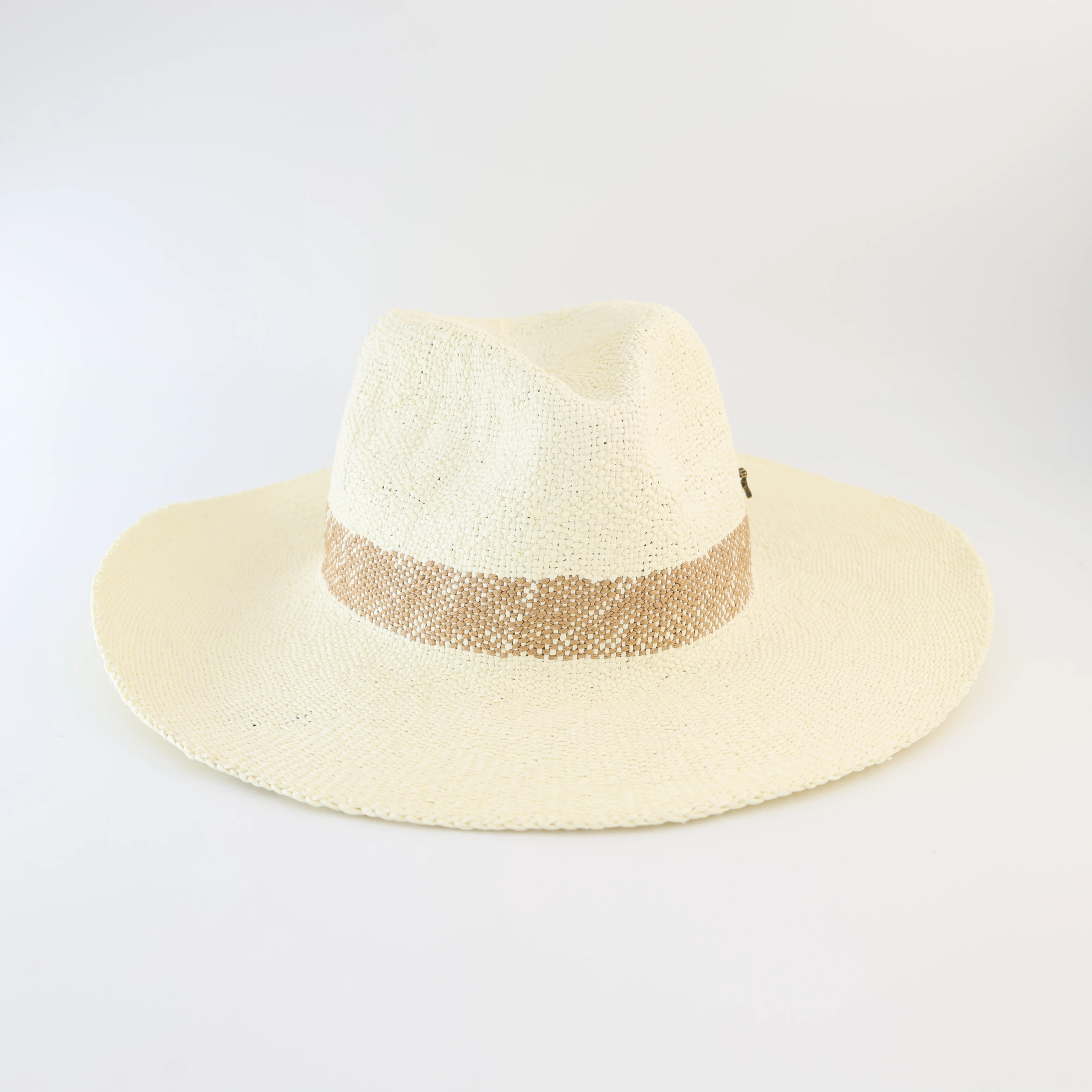 OEM Manufacturer Customized Adult Fashion Leisure Crochet Panama Lafite Curled Edge Cowboy Outdoor Factory Jazz Raffia Straw Hat