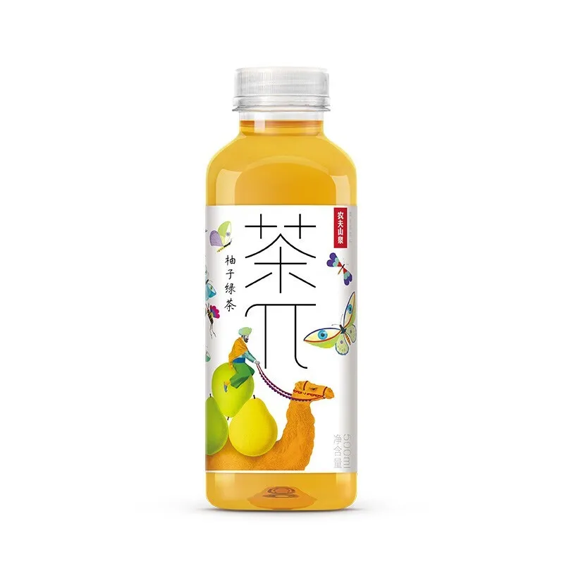 China Nongfu spring tea drink 500ml multi-flavored mixed grapefruit jasmine tea drinks