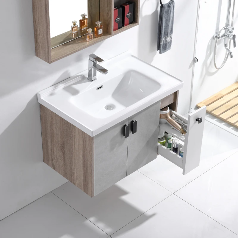 New styles vanity furniture manufacturer bathroom cabinet solid wood