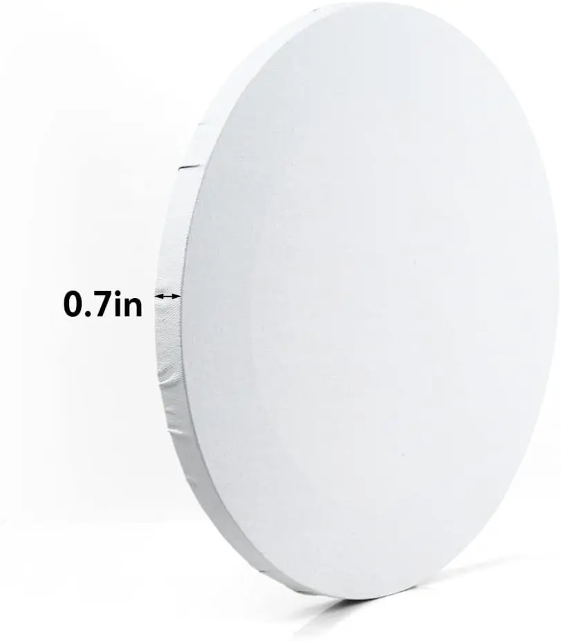 Egg Shaped Canvases Painting Primed White Blank Artist Canvas Multi shape of stretched canvas painting for hand art paint
