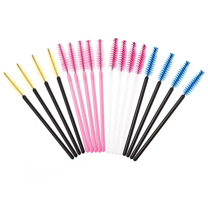 Factory Customized Custom Wholesale Micro Spiral Disposable Eyelash Brush