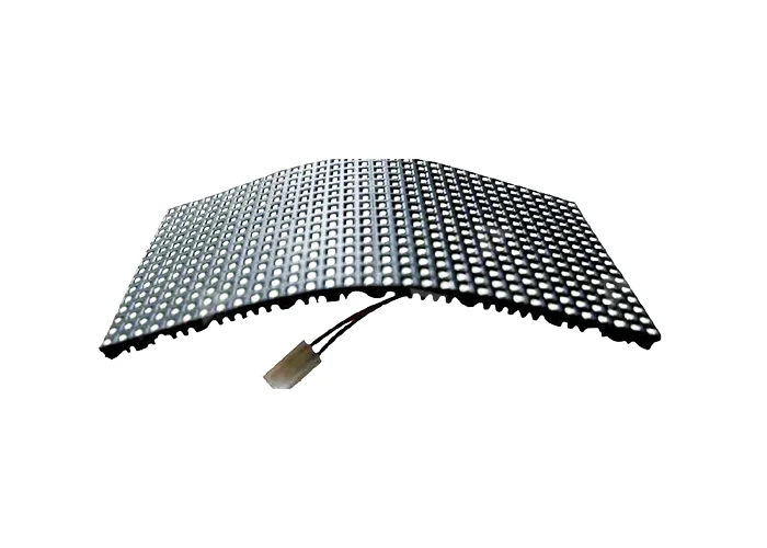 Indoor P1.8 P2 P2.5 P3 P4 for cylindrical column use round curve soft round led screen module flexible led display
