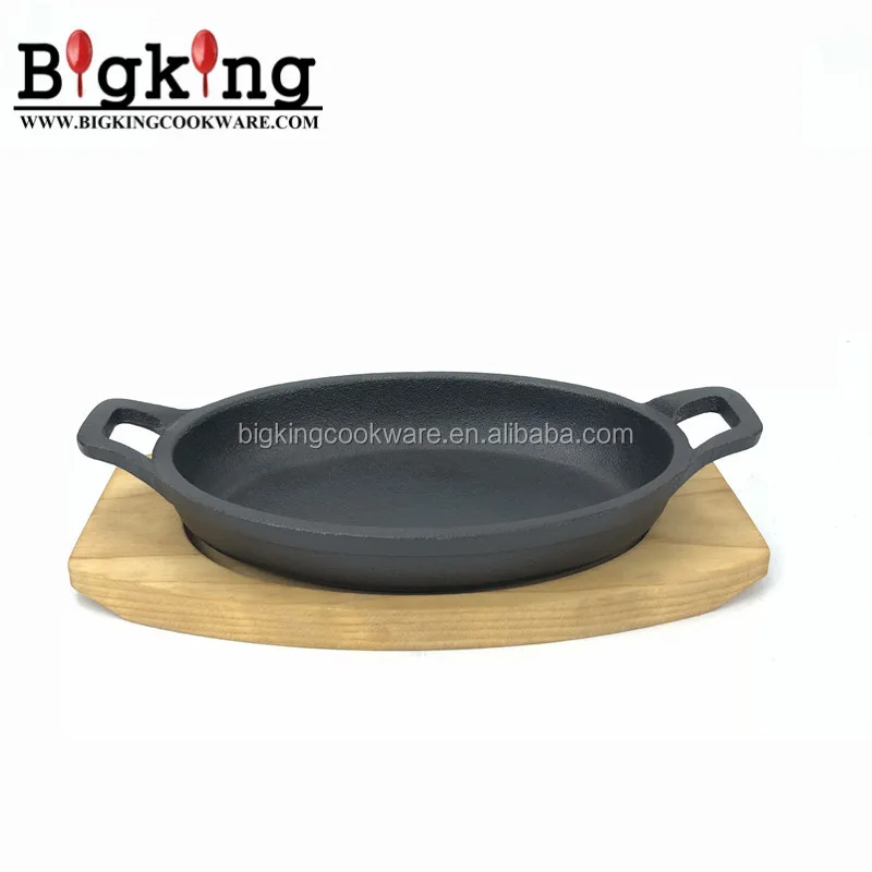 Cast Iron Serving Dish Mini Oval Gratin Baking Dish 18*12cm