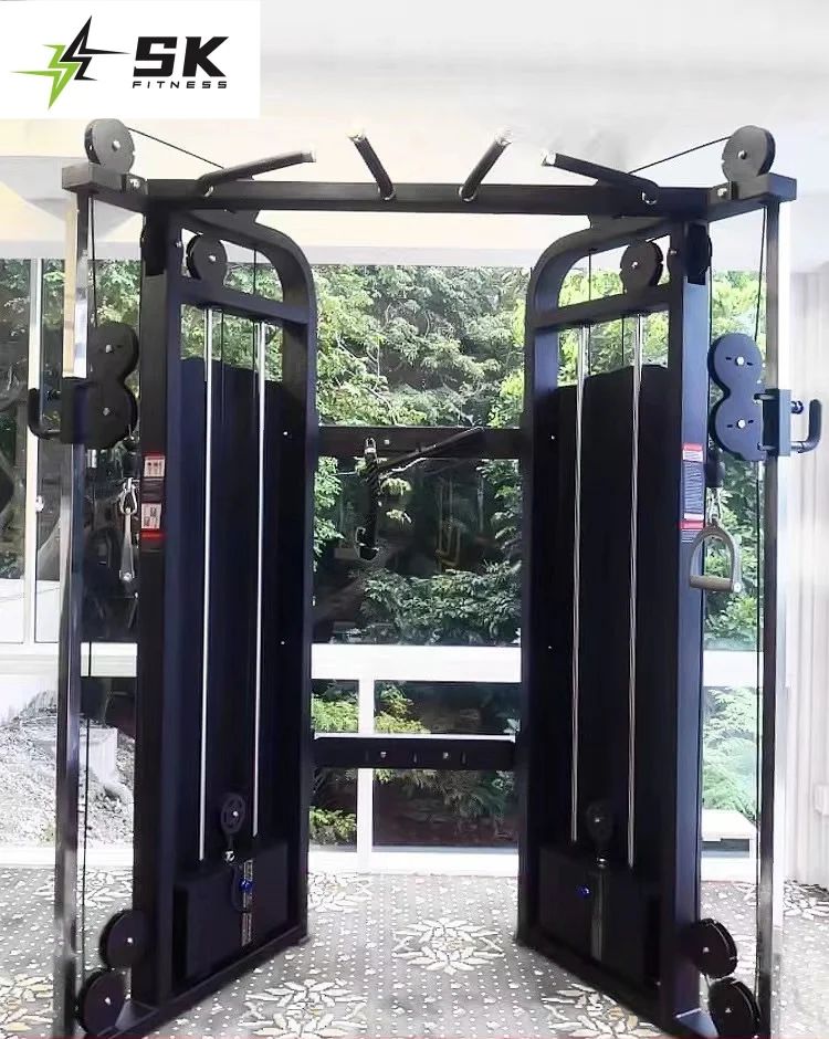 SKFITNESS-Glide Функциональный Тренажер коммерческий тренажерный зал оборудование для фитнеса кабельный кроссовер