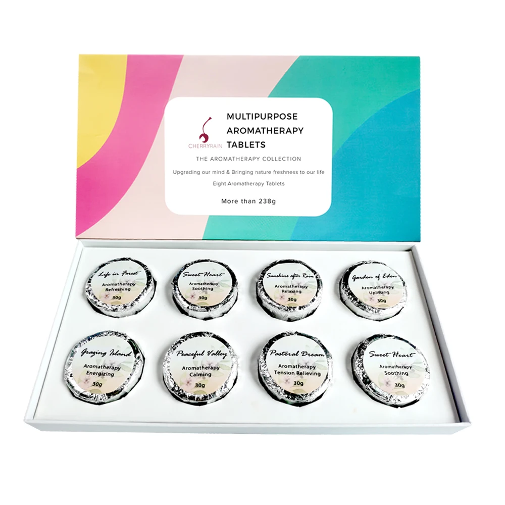OEM Лидер продаж натуральные органические эфирные масла ароматические душевые таблетки ароматерапия