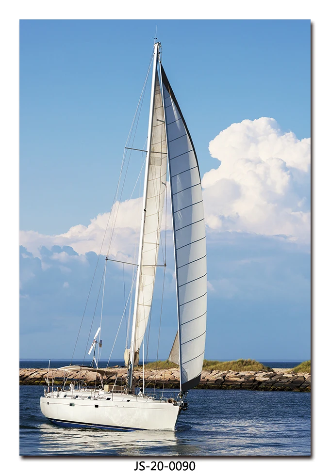 Modern Seascape Rock Acrylic Unframed Decorative Paintings That Can Be Customized for Living Room Art Wall Paintings
