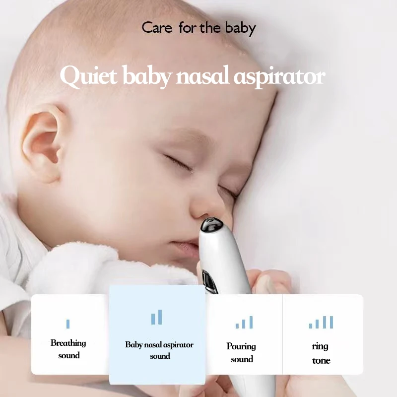 baby nose sucker electronic nasal aspirator mucus extractor for babies