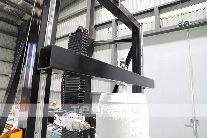 Factory Directly Sale China TPV1212 Rotary Woodworking CNC Stone Router Machine 4 Axis CNC Router With Good Price