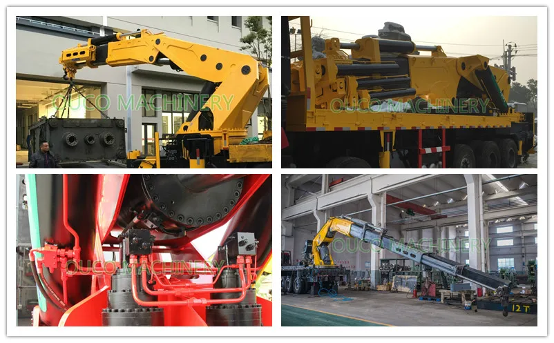 22 Ton Cormach Similar Folding Telescopic Boom Truck Mounted Crane Mobile Crane