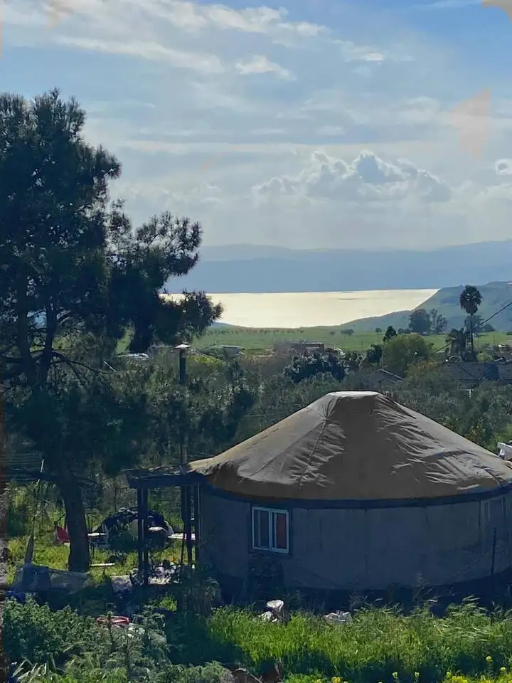 wooden frame Mongolian Yurt