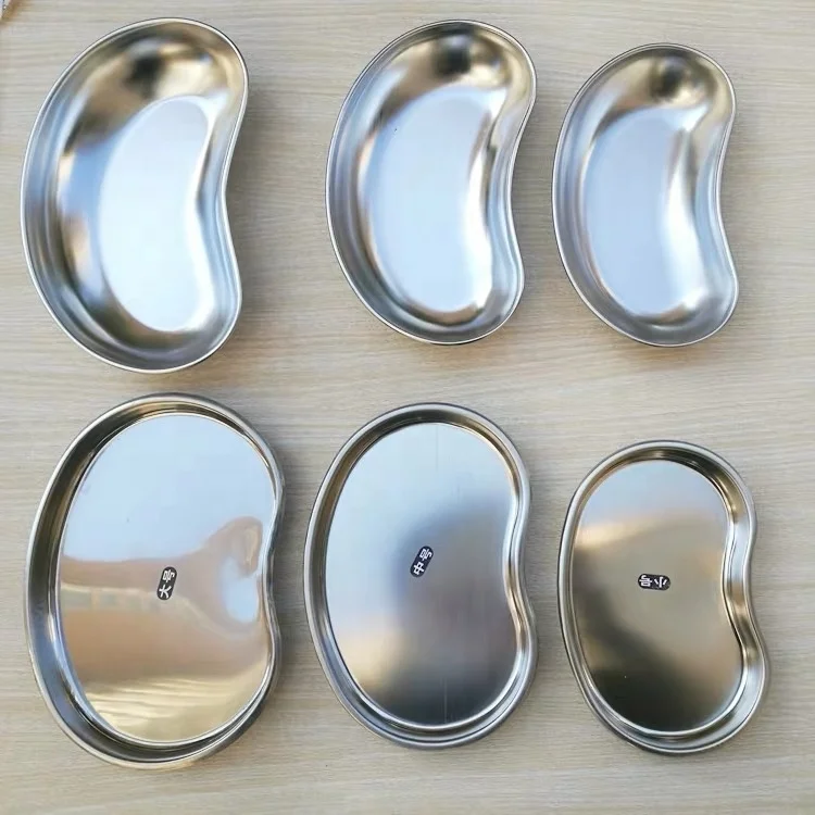 wholesale hospital medical disposable stainless steel dental instrument kidney dish