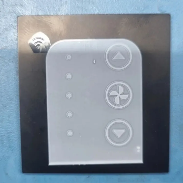 Smart Home Touch Screen Glass Light Wall Switch Panel Cover Glass For House/hotel