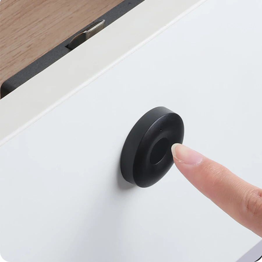 Wholesale Price Finger Print Wardrobe Locker Furniture Lock Fingerprint Electronic Smart Cabinet Drawer Door Lock