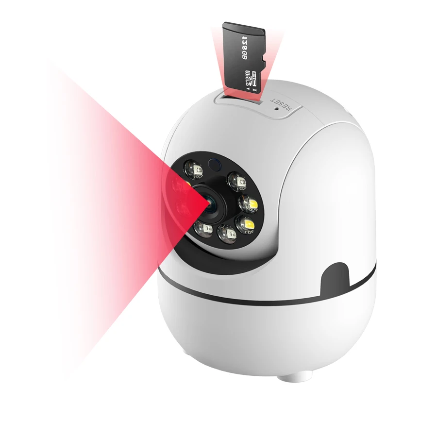 AJcloud wireless 1080P Video Surveillance camera Mini Indoor CCTV Security Cam AI Tracking 2MP HD IP WiFi Baby Video Recorder