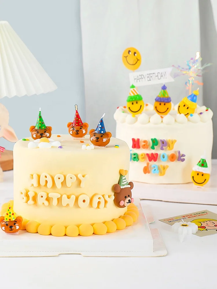 Wholesale Creative Animal Candle Children Cartoon Pattern Dinosaur Shape Candle Party Birthday Candle