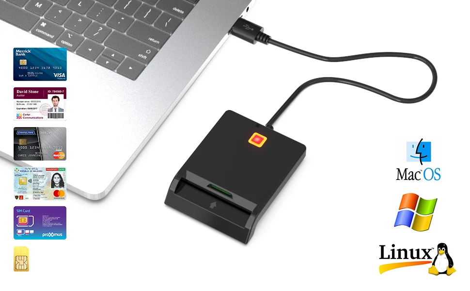 Hot sale smart card reader usb iso7816 usb rfid contactless ic card nfc reader  embedded ic card readers
