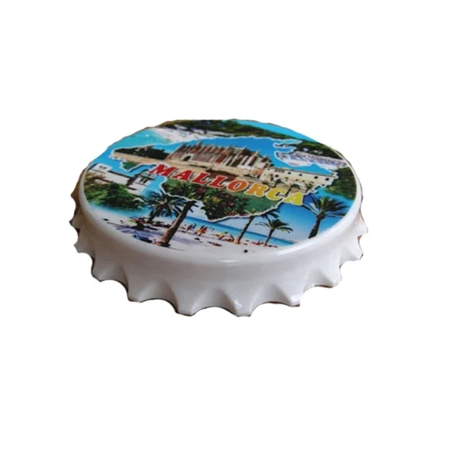 Поставка, открывалка для пивных бутылок с магнитом в форме колпачка из АБС-пластика