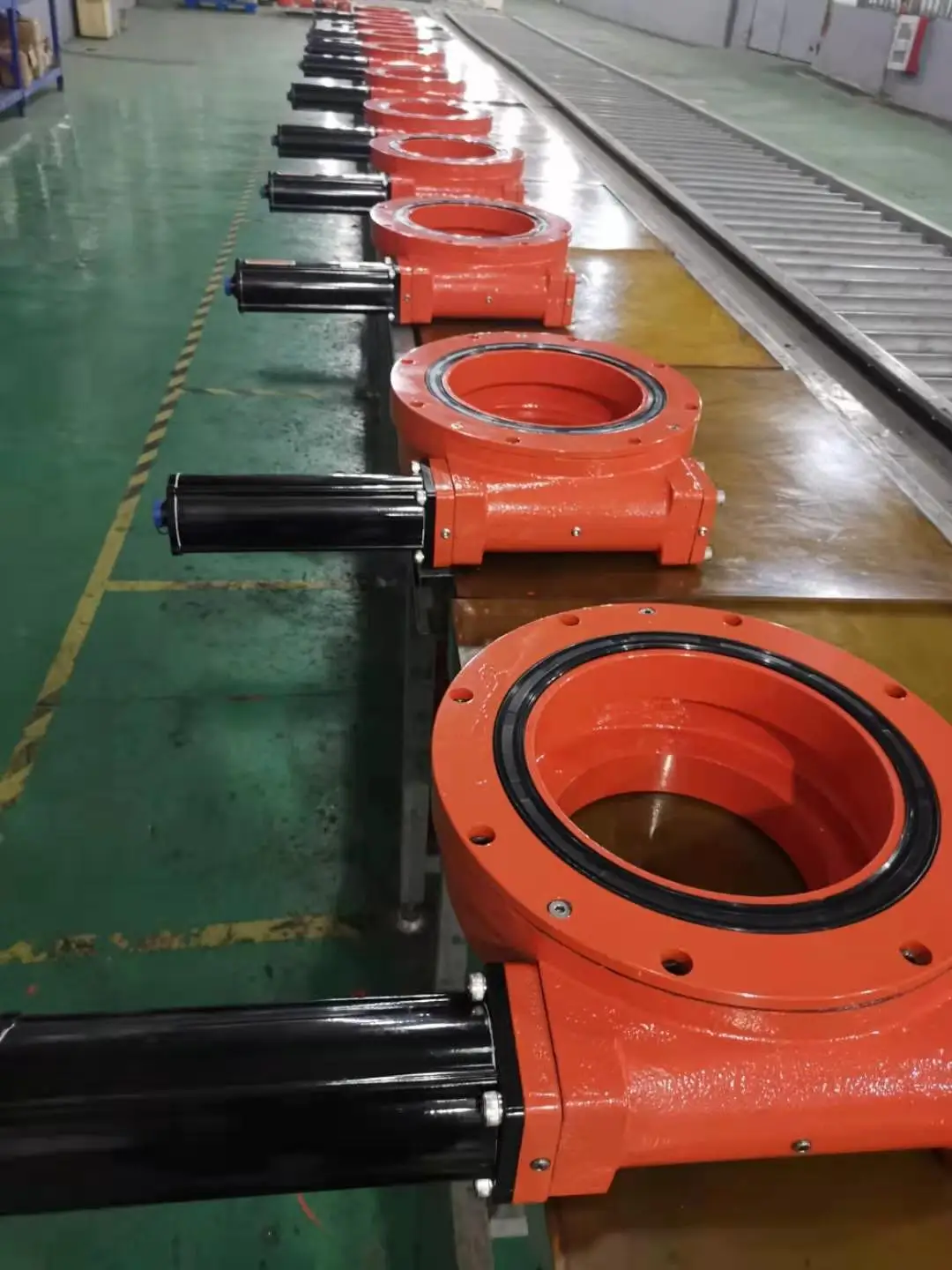 Jimmy Se9 Dual Axis Slew Drive Slew Bearing 14000nm With 24v Dc Motor For Solar Tracker System And For Solar Panels