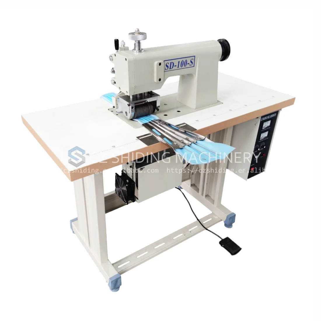 300MM Ultrasonic Lace Sewing Machine for All Kinds Fabrics SD-100-S from Shiding