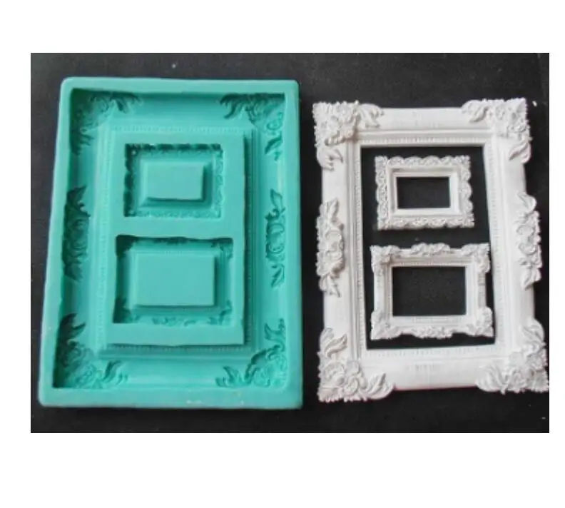 s170 Cake Mold frame lace Silicone Fondant tool Mould Cake tools wedding baking Decorating Chocolate Mold Cupcake