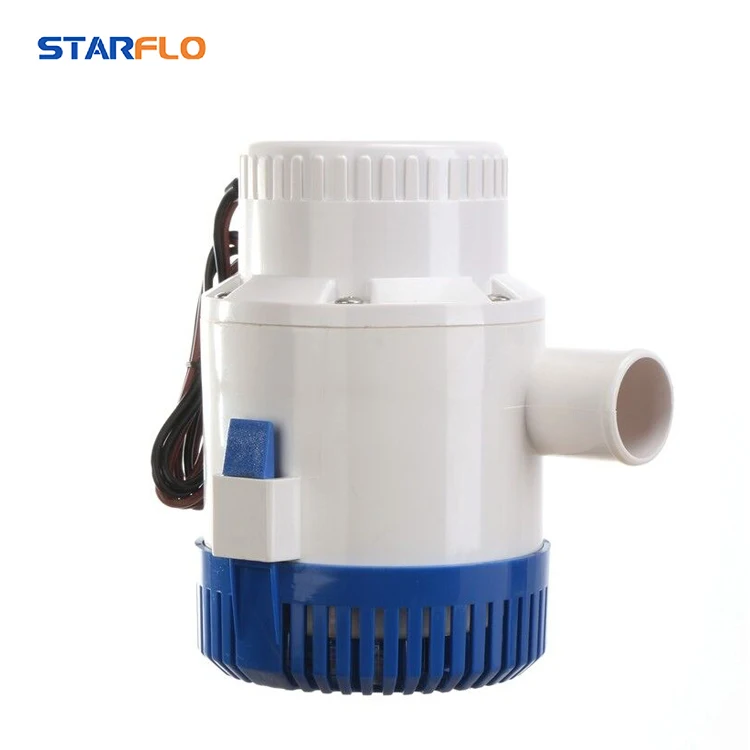 STARFLO 3000GPH 4000GPH 4700GPH Solar Electric Bilge High Flow Submersible Water Pump 12v