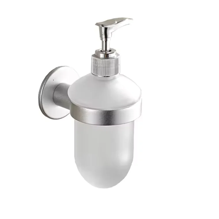 Durable Fitting Accessories Wall Mounted Aluminum Soap Dispenser