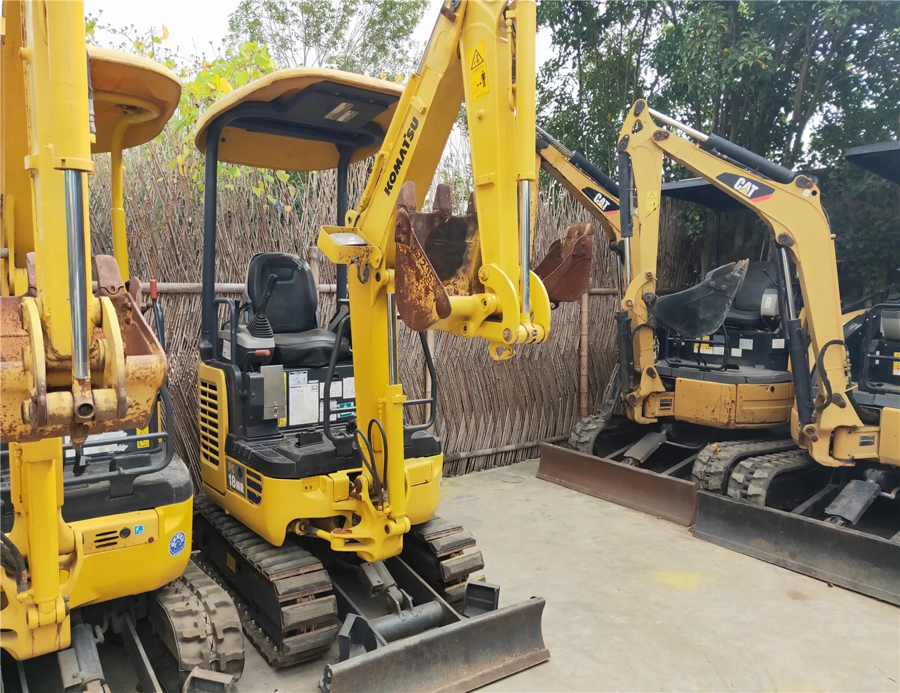 Hot Sell 1.8 tons Used Komatsu PC18 Mini Crawler Excavator for sale